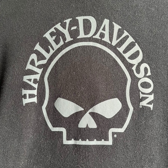 Harley-Davidson Willie G Skull Hoodie Women’s Medium Black - Picture 5 of 14